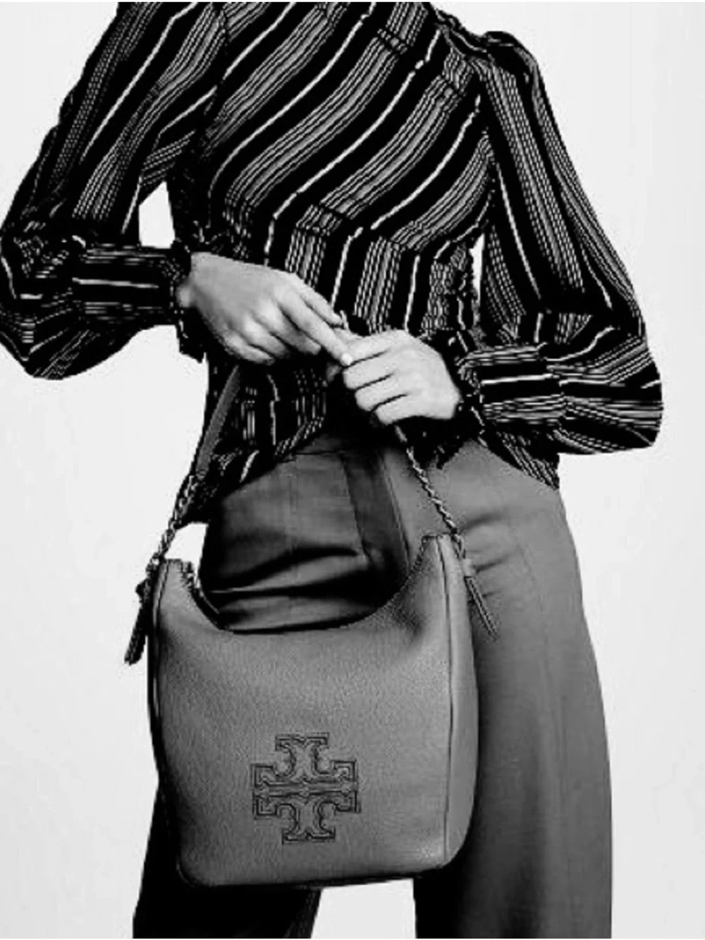 Tory Burch Harper Zip Hobo